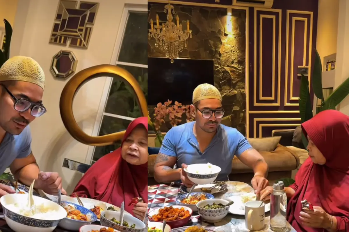 Potret Ruang Makan Rumah Robby Purba (Foto: Instagram @robbypurba)