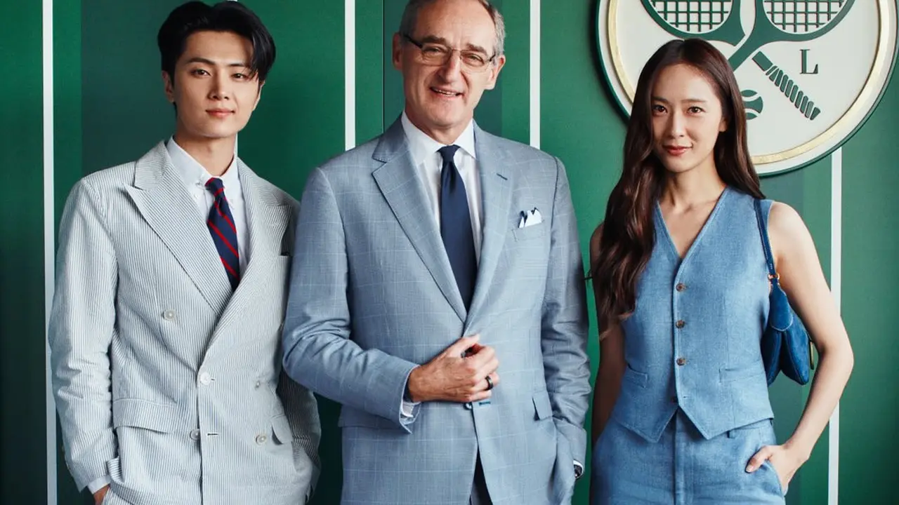 Gaya Jay ENHYPEN dan Krystal Jung Tampil Serba Ralph Lauren di Wimbledon 2025, Jadi Sorotan di Antara Deretan Tamu VIP