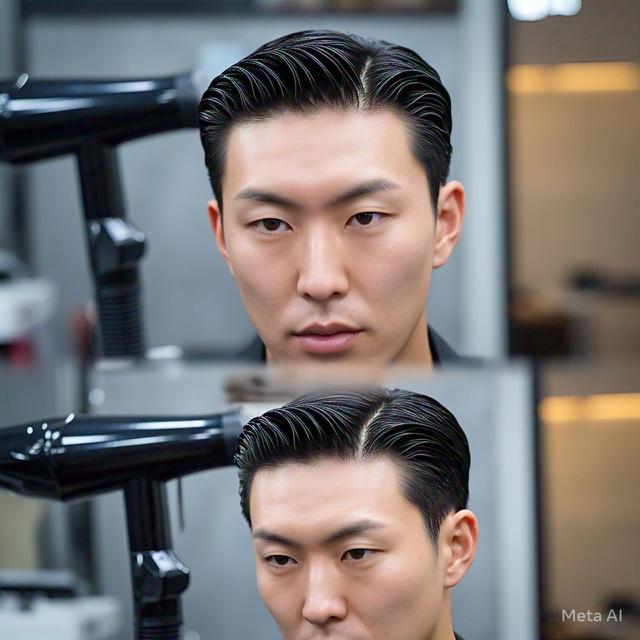 Slicked Back Model Rambut Pria Korea Terbaru 2025