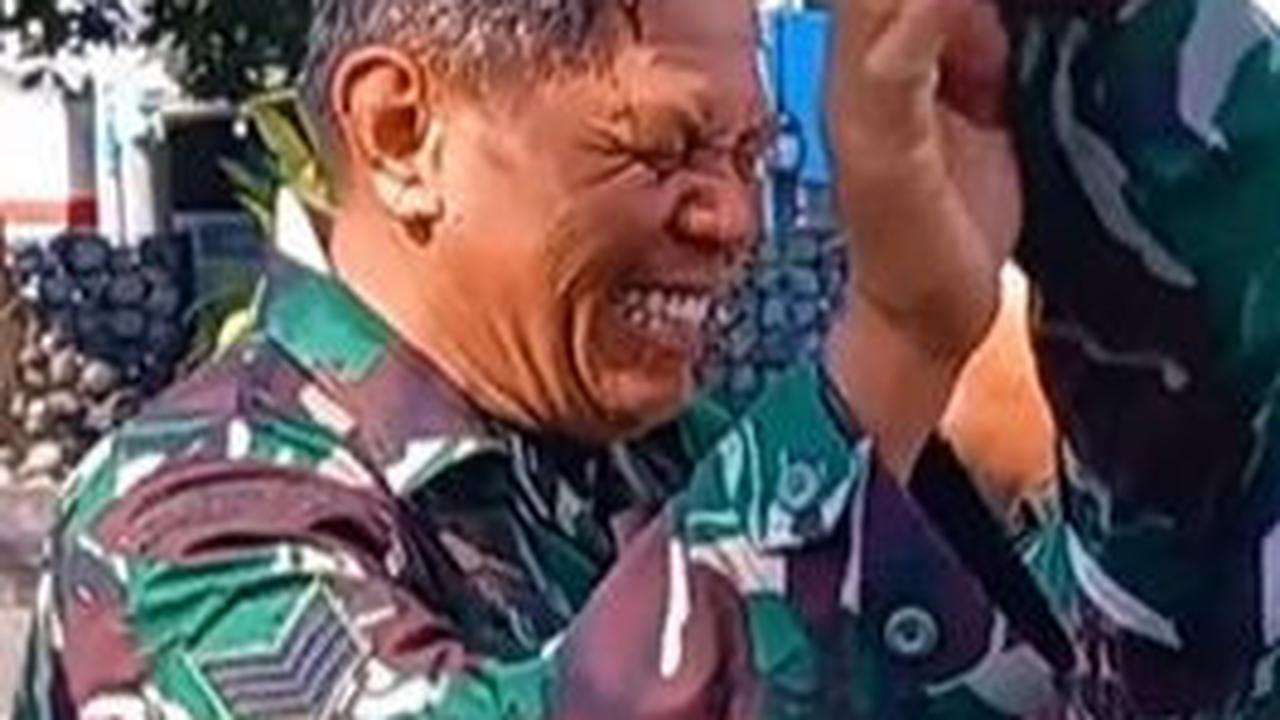 Jelang Pensiun, Serma M Buang Jalan Kaki 50 KM ke Kodim 0611 Garut 'Alhamdulillah Kekuatan Masih Stabil