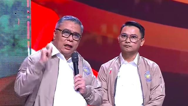 Pasangan calon gubernur dan wakil gubernur Sulteng Ahmad Ali-Abdul Karim Aljufri saat memberikan paparan visi misi di Debat Terbuka Pilkada Sulteng. (Istimewa)