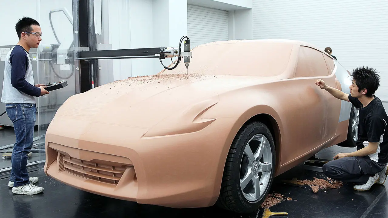 Model Mobil Berbahan Tanah Liat