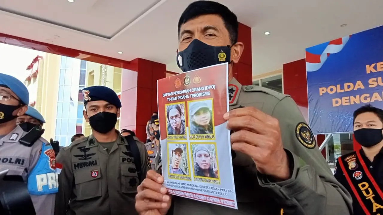 4 Anggota Kelompok Teroris MIT Masih Diburu