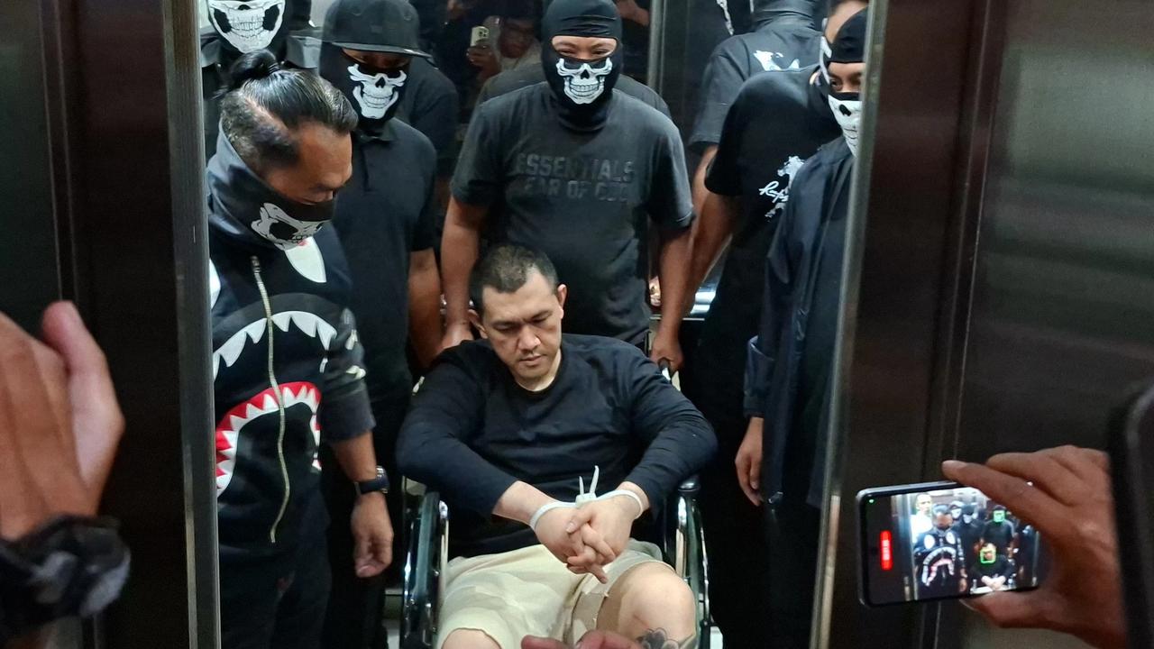 Andre alias The Doctor tiba di Gedung Bareskrim