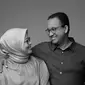 Anies Baswedan dan Fery Farhati merayakan ulang tahun ke-28 pernikahan, Sabu (11/5/2024). Keduanya menikah 11 Mei 1996 dan kini dikaruniai 4 anak. (Foto: Dok. Instagram @fery.farhati)