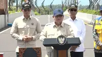 Prabowo Usai Resmikan 218 Jembatan: Sekarang Saya Tidur Lebih Lega