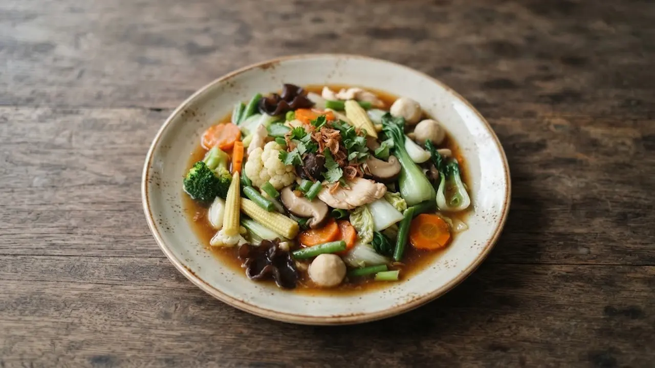 Resep Capcay Saus Tiram