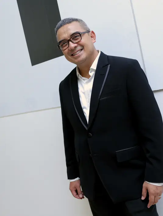 Bertahun tahun menjadi presenter, Farhan mempunyai kiat-kiat khusus demi meminimalisir kepleset lidah. (Adrian Putra/Bintang.com)