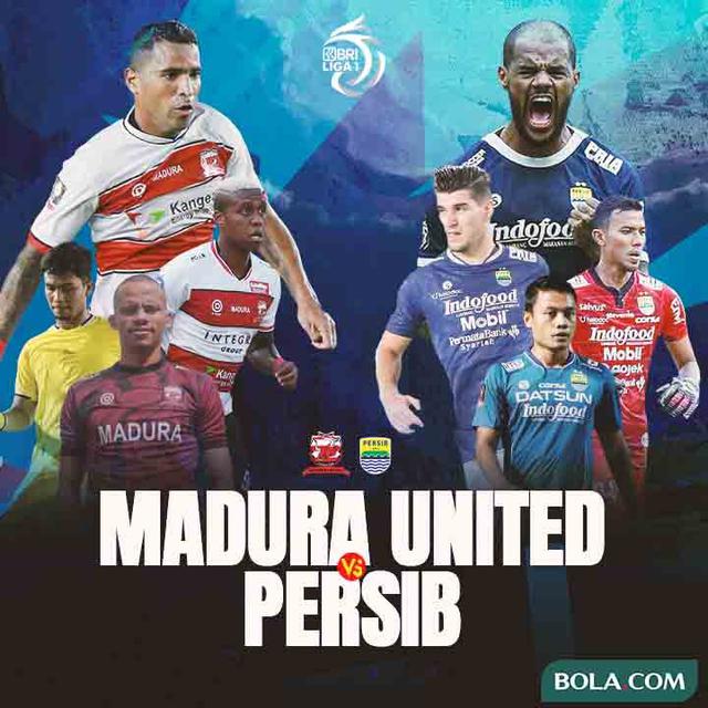 Liga 1 - Head to Head - Madura United Vs Persib Bandung