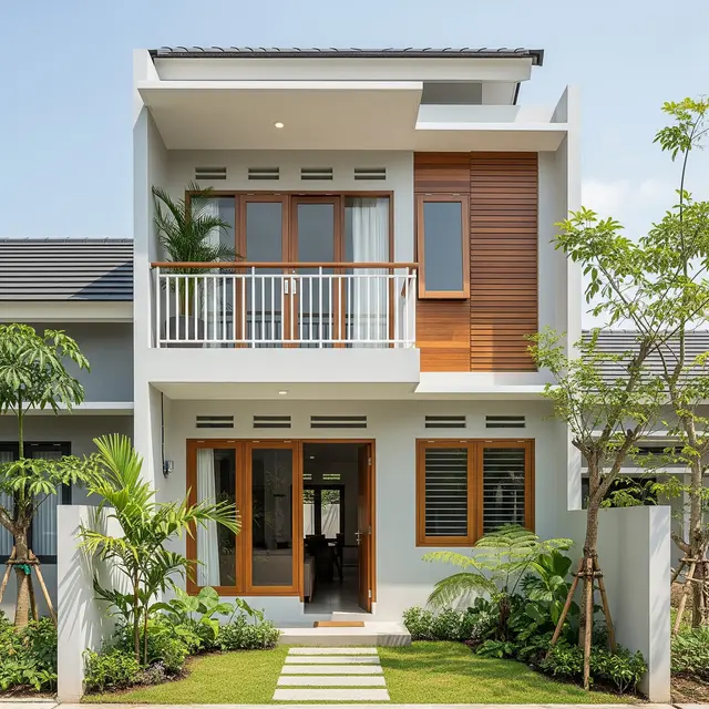 9 Desain Rumah Kecil tapi Bisa Dua Lantai karena Struktur Ringan, Solusi Optimal