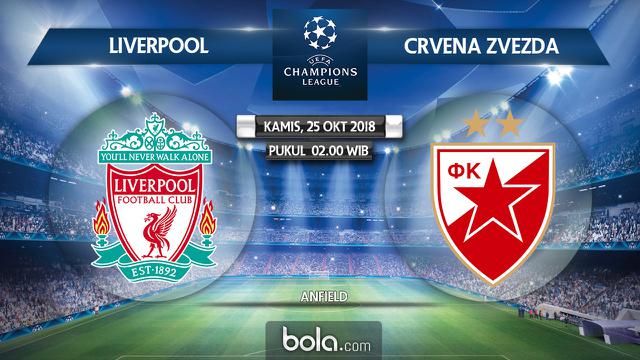 Liverpool Vs Crvena Zvezda
