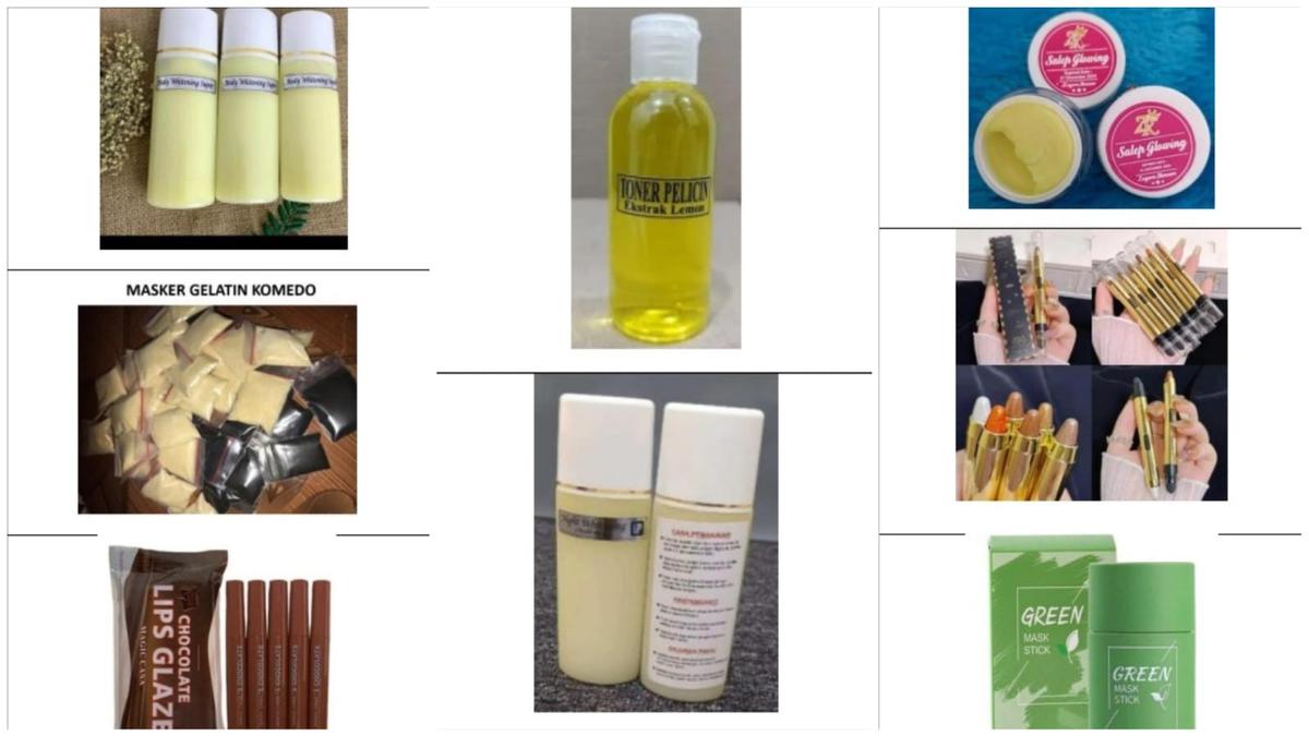 Daftar 10 Kosmetik Ilegal yang Diamankan BPOM dari Peredaran di Toko Daring