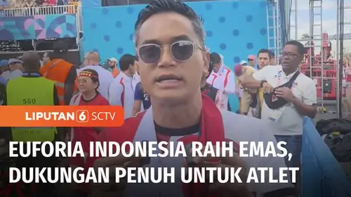 VIDEO: Euforia Indonesia Raih 2 Emas, Anindya Bakrie: Terima Kasih, Ini Hadiah untuk Bangsa