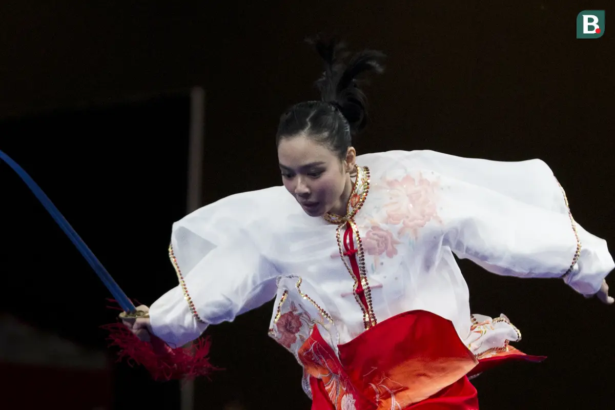 Wushu Putri Indonesia : Lindswell Kwok