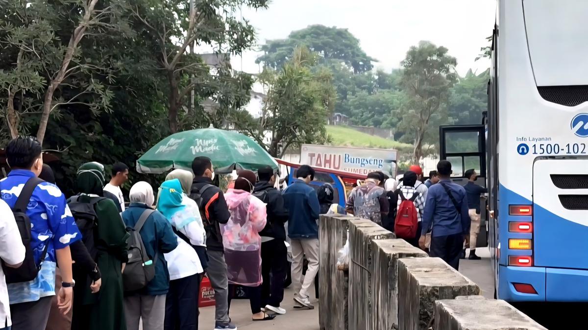Jadi Titik Favorit Penumpang, Halte Transjakarta Tol Desari Sawangan Dibangun Tahun Ini