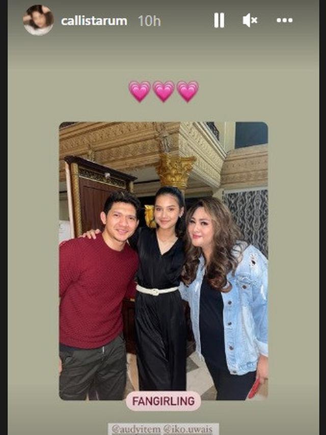 Audy Item di Lokasi Syuting Buku Harian Seorang Istri