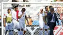 Timnas Inggris gagal meraih poin penuh saat berlaga melawan Kosta Rika di laga penutup penyisihan Piala Dunia 2014 Grup D di Stadion Mineirao, Belo Horizonte, Brasil, (24/6/2014). (REUTERS/Murad Sezer)