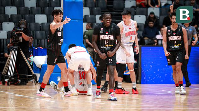 Timnas Basket Indonesia Vs Indonesia Patriots, Indonesia International Basketball Invitational