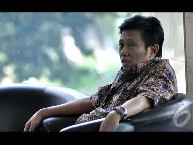 Mahfud Suroso memenuhi panggilan KPK di Jakarta pada Jumat (8/8/2014) (Liputan6.com/Miftahul Hayat)