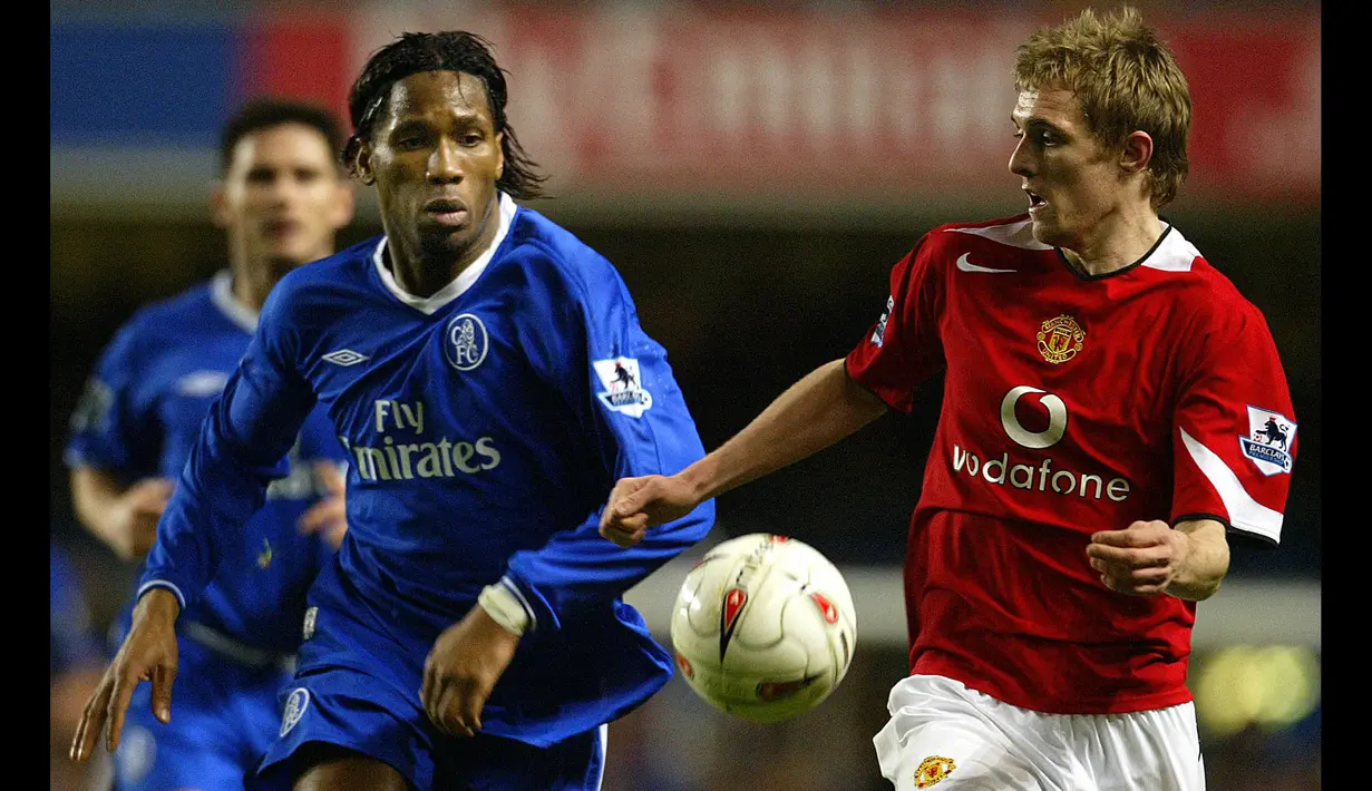Musim pertama Jose Mourinho di Stamford Bridge berjalan sangat luar biasa. Chelsea kala itu mampu merebut gelar liga dengan hanya mengantongi satu kekalahan pada musim 2004/2005. Satu-satunya tim yang kala itu mampu mengalahkan The Blues adalah Manchester City. (AFP/Jim Watson)