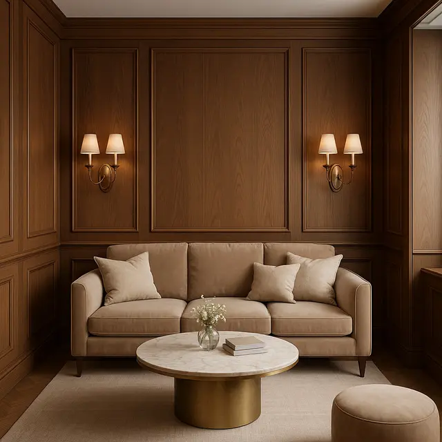 Inspirasi Gambar Dinding untuk Ruang Tamu Kecil Tapi Mewah