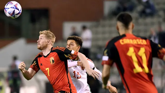 Foto: Kevin De Bruyne Gacor Lewandowski Melempem, Belanda dan Belgia Kuasai Papan Atas Grup 4 UEFA Nations League A 2022 / 2023