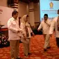 Partai Gerindra menggelar syukuran (Liputan6.com/ Ahmad Romadoni)