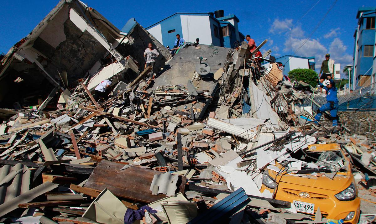 Gempa Magnitudo 7,4 Mengguncang Kolombia 132 Orang Tewas