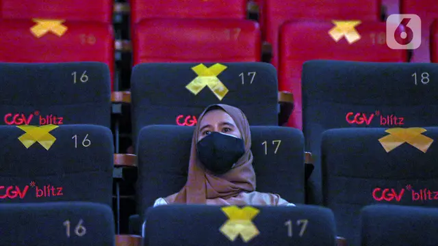 FOTO: Layanan Sewa Studio Bioskop di Tengah Pandemi COVID-19