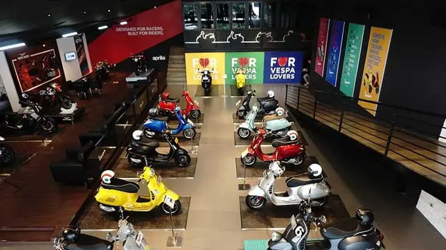 Sisi lifestyle dihadirkan dalam Motoplex Piaggio Indonesia