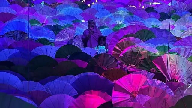 Natasha Rizky berlibur bersama anak