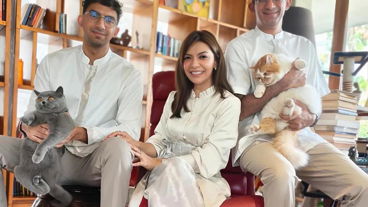 Ibrahim Sjarief Assegaf Suami Najwa Shihab Meninggal Dunia, Ini 7 Potretnya saat Bersama Istri dan Anak Semata Wayang