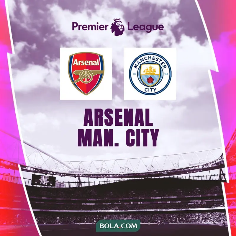 Liga Inggris - Arsenal Vs Manchester City