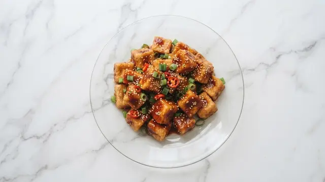 Resep Tahu Goreng Saus Korea