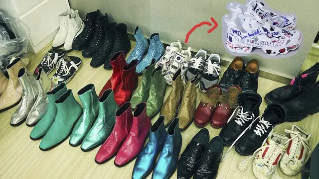 [Bintang] Sukses Buat Perempuan Terpana, Ternyata Deretan Sepatu Ini Jadi Favorit G-Dragon