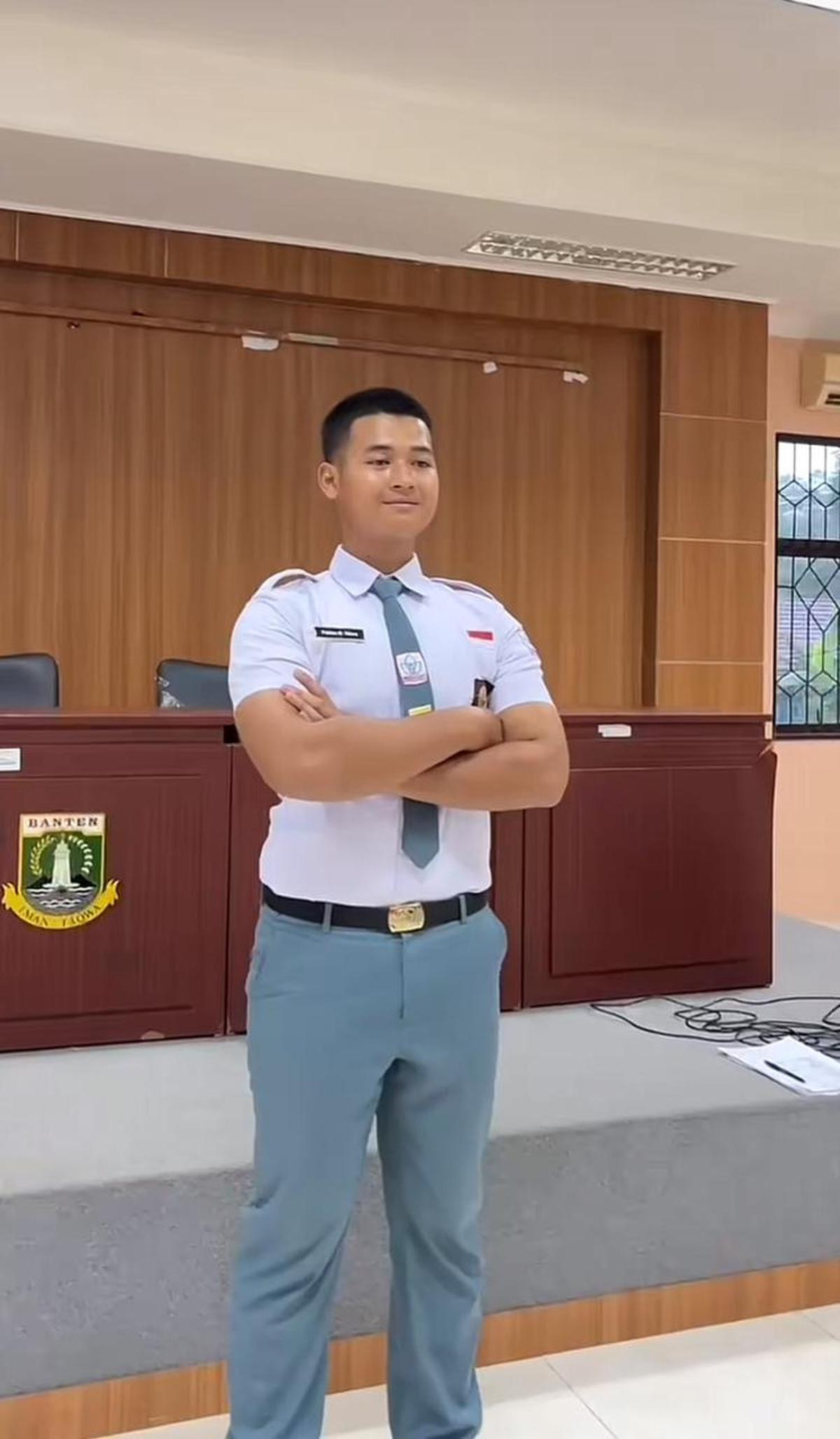7 Potret Fabian Anak Denny Cagur Jadi Calon Paskibraka Nasional 2025