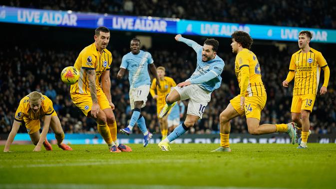 Man City vs Brighton: 3 Pemain Manchester City yang Tampil di Bawah Ekspektasi