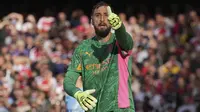 Aksi&nbsp;Gianluigi Donnarumma pada laga Arsenal vs Manchester City di pekan ke-5 Premier League 2025/2026 - AP Photo/Kin Cheung