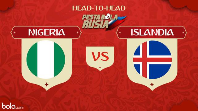 Berita video head-to-head Piala Dunia Rusia 2018: Nigeria vs Islandia.