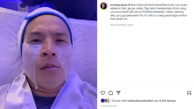 Ernest Prakasa (Foto: Instagram/@ernestprakasa)