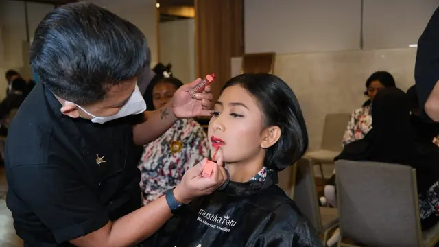 Rutinitas Kecantikan Paskibraka Nasional 2026 Jelang Upacara Kemerdekaan HUT ke-81 RI
