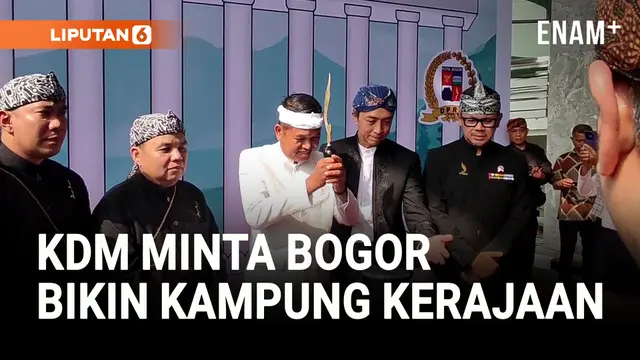 VIDEO: Dedi Mulyadi Minta Bogor Bikin Kampung Kerajaan Pakuan Pajajaran