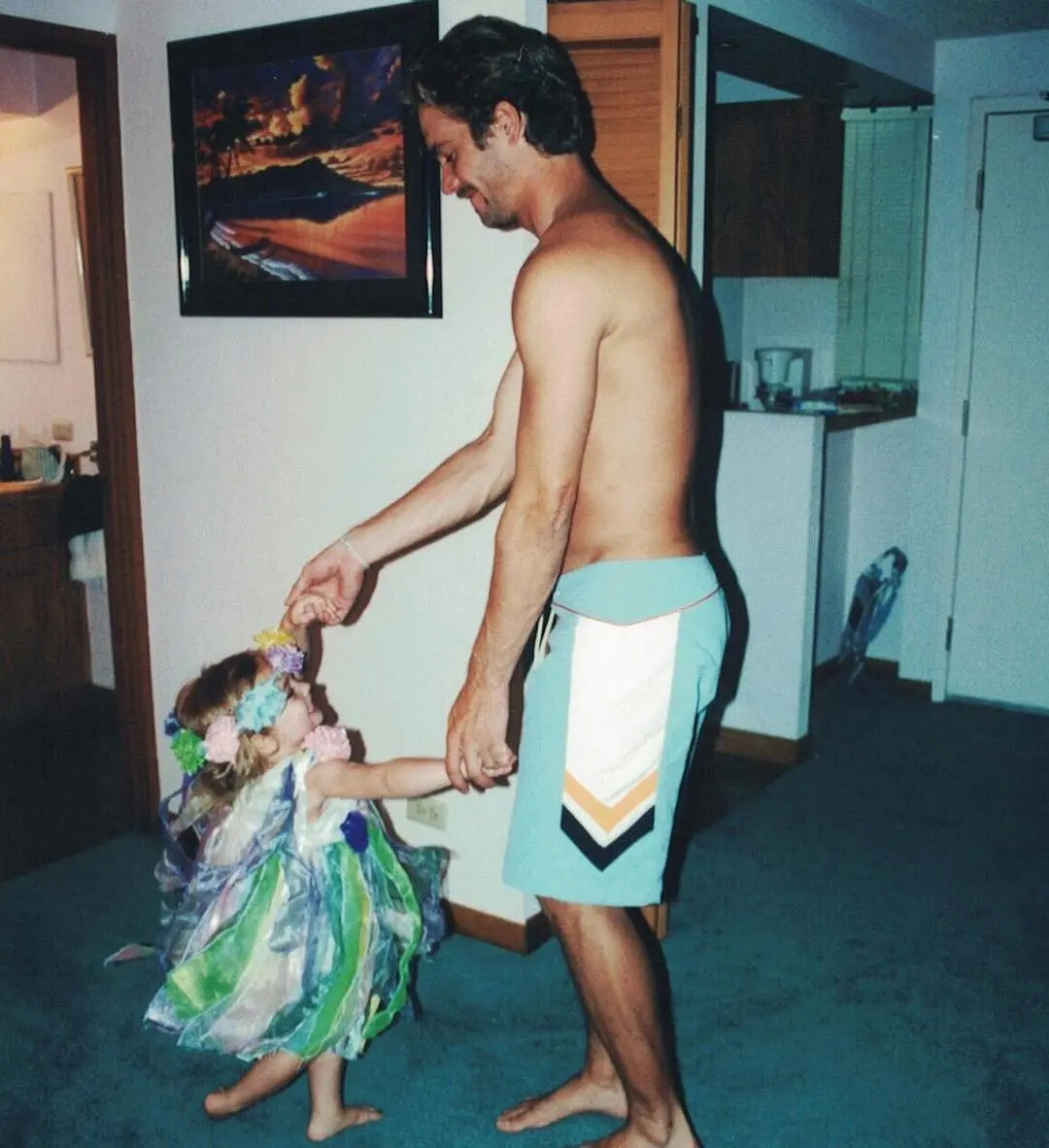 Paul Walker dan putrinya semasa kecil, Meadow Walker. (Instagram - meadowwalker)
