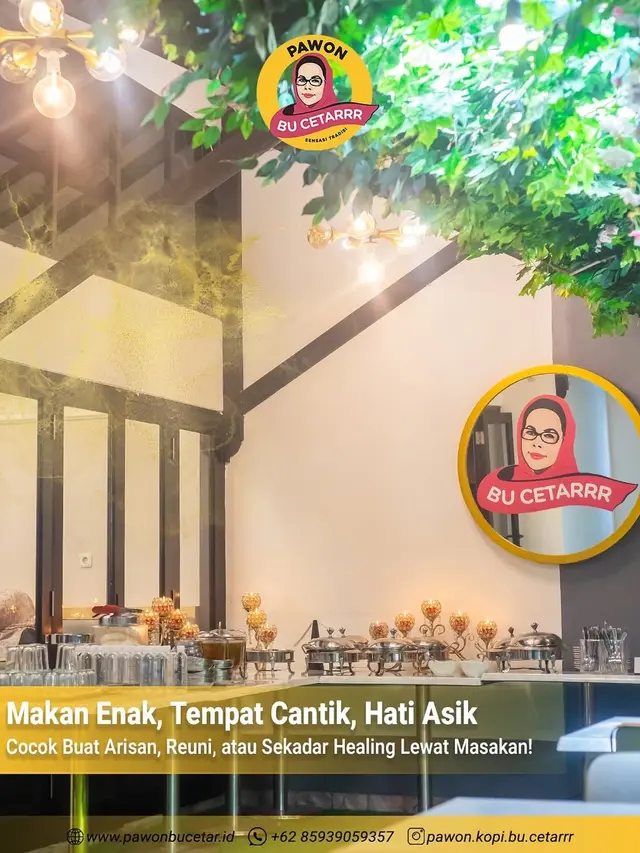 Potret Restoran Ibunda Syahrini di Jakarta Selatan, Cozy dan Penuh Sentuhan Tradisi