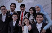 Ganteng dan Cantik, Potret Anak-Anak Pasha Ungu Saat Ikut Pelantikan Anggota DPR