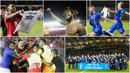 Berikut ini ekspresi kebahagiaan para pemain Islandia dan Panama setelah berhasil membawa negaranya lolos ke Piala Dunia untuk pertama kalinya. (Foto - foto Kolase AFP dan AP).