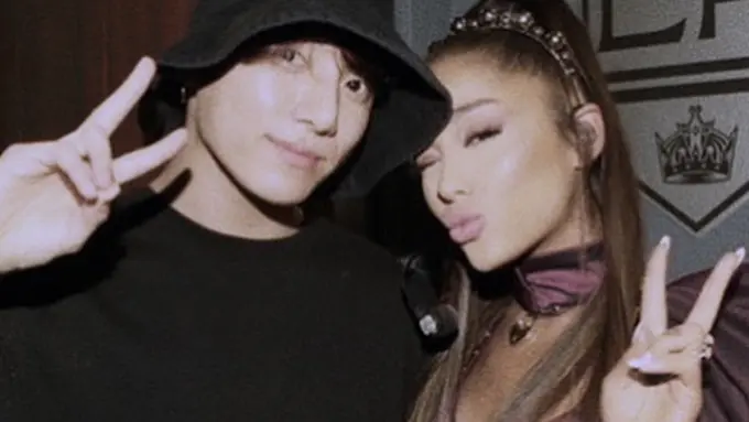 Ariana Grande dan Jungkook BTS