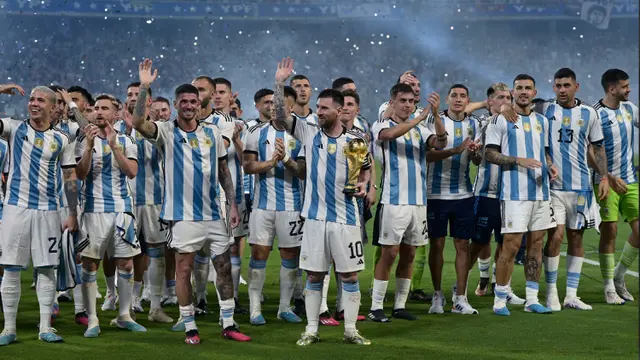 Lionel Messi Tembus 100 Gol Bersama Timnas Argentina
