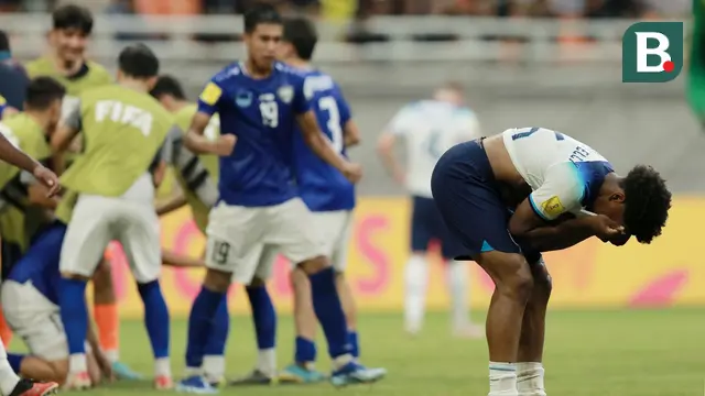 Foto: Tersingkir dari Piala Dunia U-17 2023, Pemain Timnas Inggris U-17 Sampai Menangis