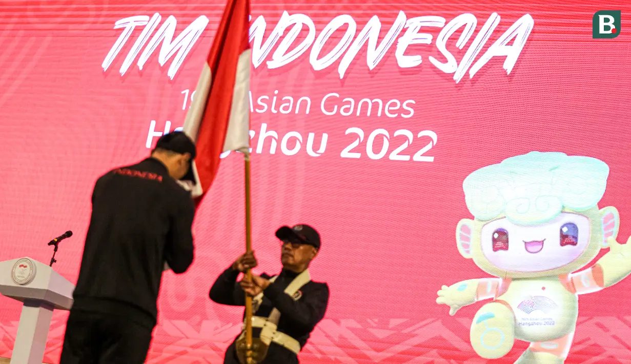 Foto Siap Berlaga Di Asian Games 2022 Hangzhou Tim Indonesia Resmi